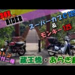 【コラボ】モンキー125＆スーパーカブC125　蔵王橋～あらぎ島！原付二種トコトコ和歌山ツーリング【モトブログ】