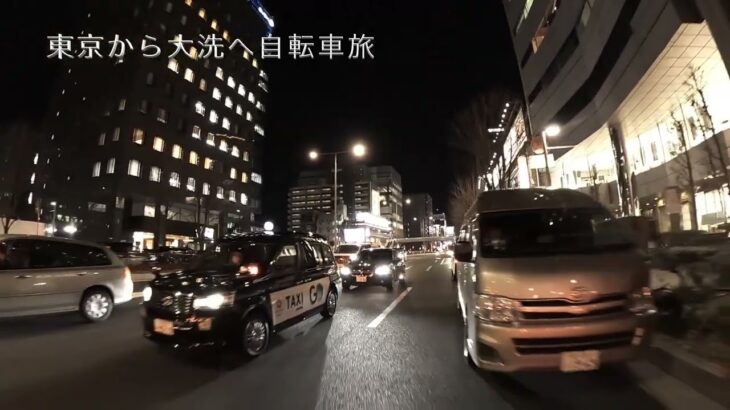 【東京から大洗へ自転車旅 #1】東京表参道の青山通りから外苑前の銀杏並木を抜けて信濃町方面へ