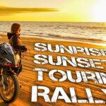 【SSTR】太陽を追いかけ300km！スポーツバイクで夕暮れの砂浜を爆走するゴール
