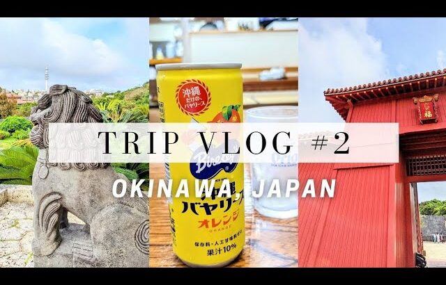 【trip vlog】自由気ままな沖縄原付旅/与那原/地元のイベントに参加/首里城/復元中/GW/レンタル原付/ひとり旅/japan/okinawa/yonabaru/