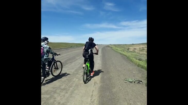 Türkmenistan’da bisiklet turu / Sawyan’dan Karakum’a #Shorts