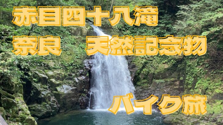 【赤目四十八滝と奈良天然記念物　バイク旅】何度も走りたくなるツーリーグコース　巨木、歴史、豪快な滝、清流、雄大な柱状節理、自然豊かなバイク旅