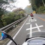 日本一周バイク旅110 第二弾四国編 徳島県三好市 吉野川 大歩危峡の紅葉は続く カヤック見学withたかみっくレーシングさん HONDA PCX125 原付二種 2022/11/4