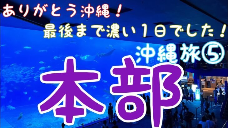 日本一周自転車旅　１１４日目　恩納村から本部へ