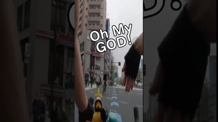 日本一危険な自転車専用レーン🥺自転車あるある🚴チャリカスの逆走・信号無視・危険運転・ヒヤリハット⚠️bike lane dangerous🚴‍♀️ロードバイク初心者🔰東京都文京区白山通り走ってみた