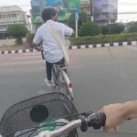 タイの交差点を自転車で渡る【タイ旅2023】旅動画