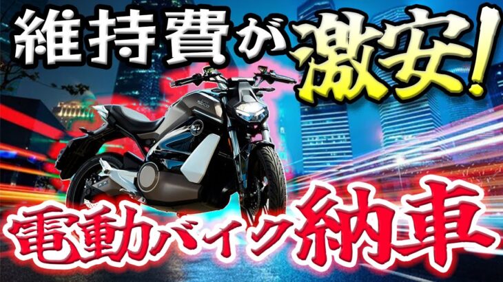 【維持費が激安!】電動バイクSUPER SOCO TS STREET HUNTER レビュー！【納車】