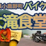 [バイク旅#107]バイク弁当の大滝食堂(埼玉県小鹿野町)に行ってきました　厚めの豚肉揚げに甘たれが染みておいしい　タンクの弁当箱はお持ち帰り可能　おすすめです