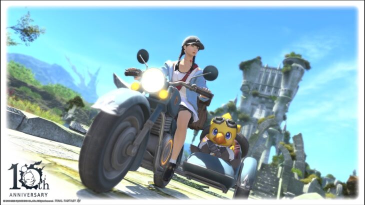 Hi from Japan🇯🇵 ちょっとバイク旅🏍️#FinalFantasyXIV #FF14