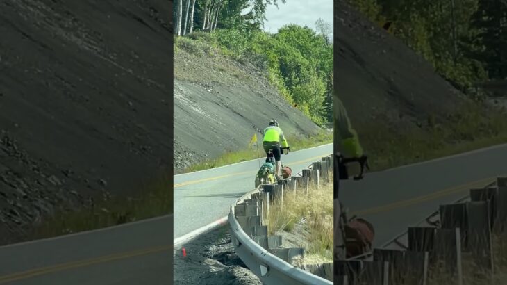 People who travel by bicycle                              自転車で旅をする人￼￼