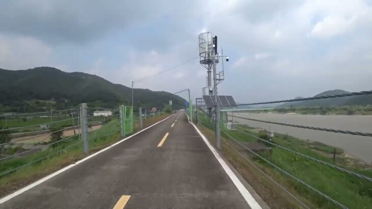 【2023/08韓国自転車旅　3日目】待望の補給　この後2階の喫茶店でトンカツ定食も食べて復活！