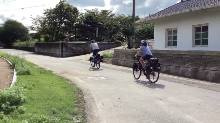 【2023/08韓国自転車旅　6日目】「Good luck bro」「Good luck！」2度のしつこい声援に律儀に応えてくれる、イングランドナイスガイ&スーパーレディー！