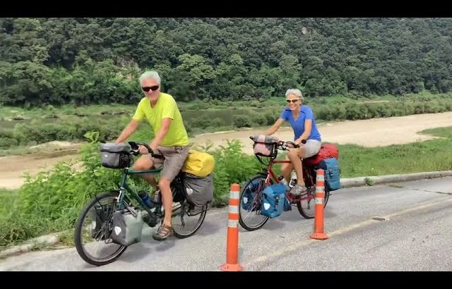 【2023/08韓国自転車旅　8日目】地獄に仏降臨　このパーティーが見えた時、ほんとうに嬉しかったんだよなぁ………