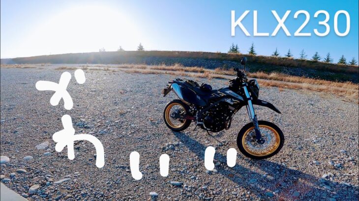 【KLX230】僕の相棒はとっても可愛い。【バイク旅編】#kawasaki #庄川 #富山 #バイク