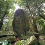 甑島自転車旅行その4 　尾岳登山　ジャングルの中に古代遺跡(？)を見に行く　堅石