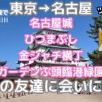 東京→名古屋 原付二種 で下道 ツーリング 名古屋城 ひつまぶし