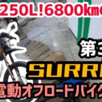 コレが電動バイク!?室内電動バイクパークで遊んできた！CRF250Lで6800kmの旅！#397