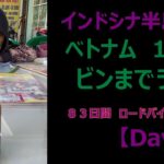 インドシナ半島一周　ロードバイク　55歳　一人旅　【Day 41】ニンビン → ビン　193Km  ドロドロ グチャグチャ カピカピ