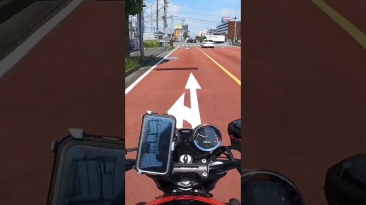 早起きしてサクッとバイク乗って来ました！帰って来て水シャワー浴びて猫&犬とマッタリ！Misty金太郎ショート管マフラーLサイレンサーExhaust sound！