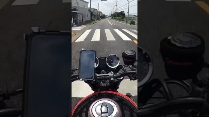 バイクDEお散歩コース！先ずは近所の深大寺を抜けて東八道路へ！Misty金太郎ショート管マフラーLサイレンサー70φExhaust sound！